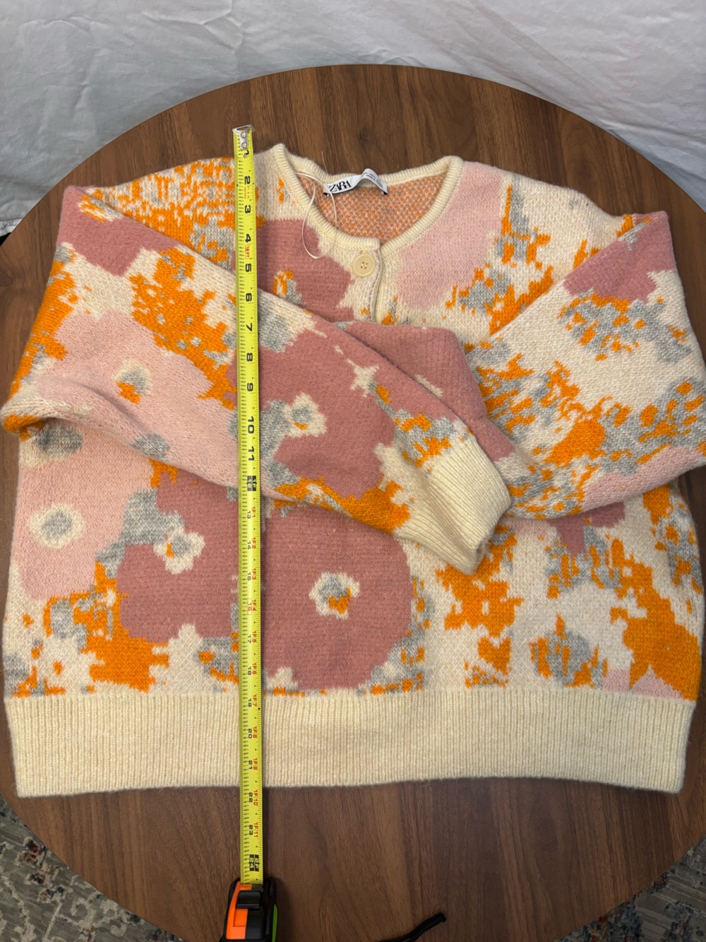 ZARA Floral Sweater - Picture 12 of 13